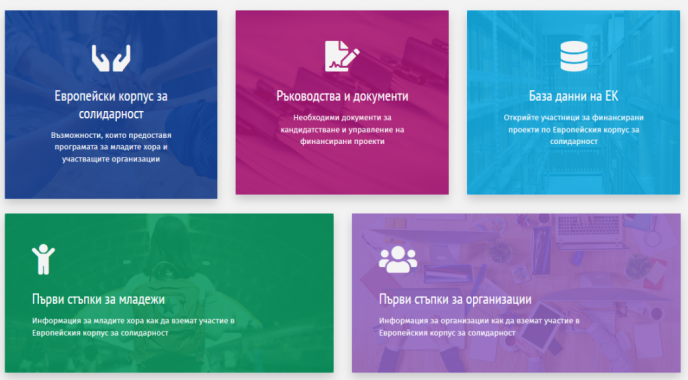 Стартира българската интернет страница на „Европейския корпус за солидарност”