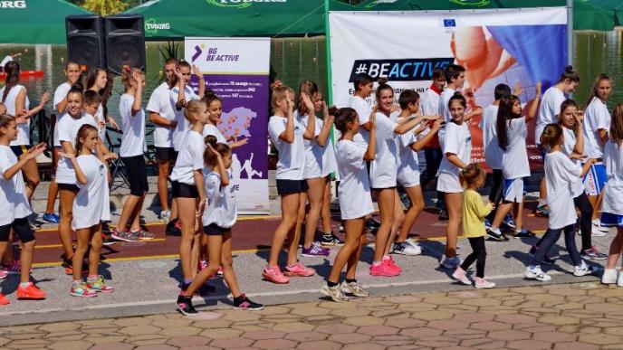 Европейски ден на спорта в училище среща ученици и шампиони