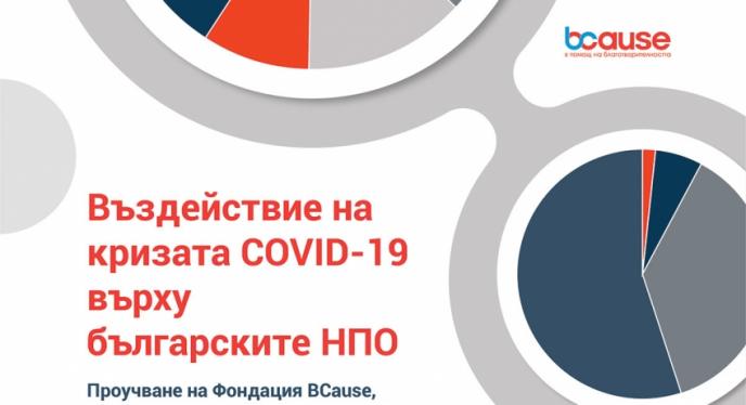 Проучване на Фондация BCause за „Въздействие на кризата COVID-19 върху българските НПО“