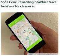 Sofia Coin – насърчава здравословните начини на придвижване за по-чист въздух