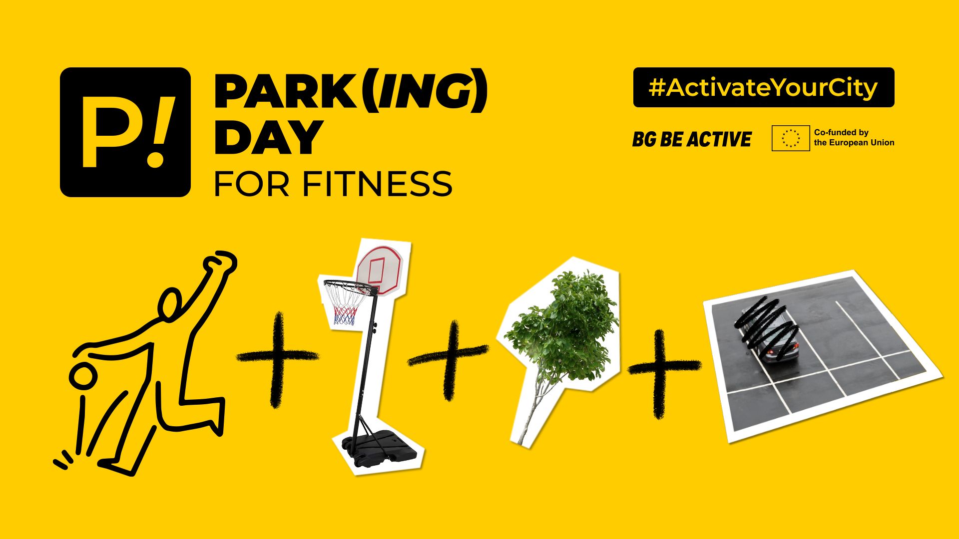 Park(ing) Day for Fitness в София: „Играем и спортуваме на открито в кв. Стрелбище!“ на 17 септември