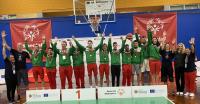 Златни медали за Обединения отбор по баскетбол на Спешъл олимпикс България от Европейския турнир по баскетбол за атлети със и