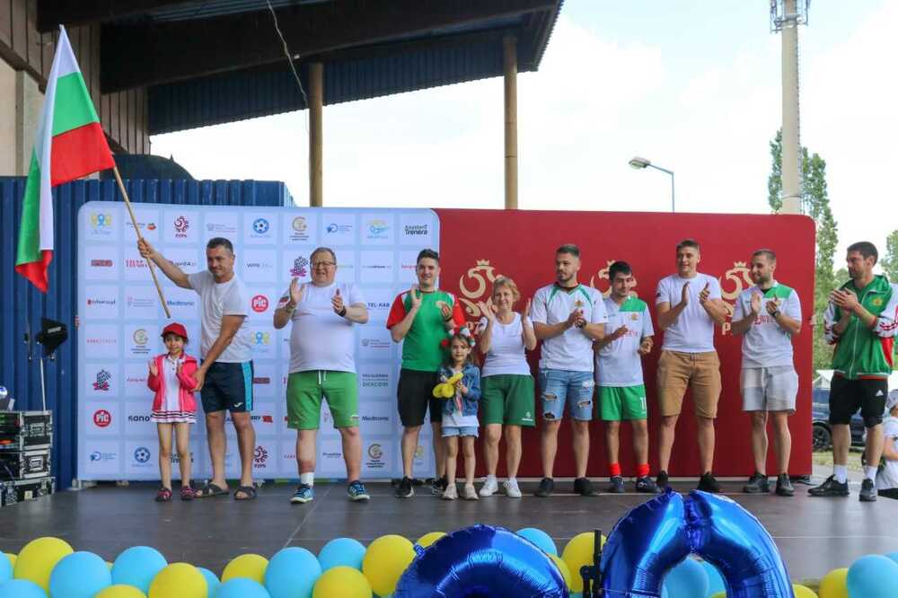 Българският отбор към асоциация „Диабет“ се класира на осмо място в европейски футболен турнир