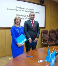Министерство на вътрешните работи и УНИЦЕФ засилват сътрудничеството си за закрила на децата в България