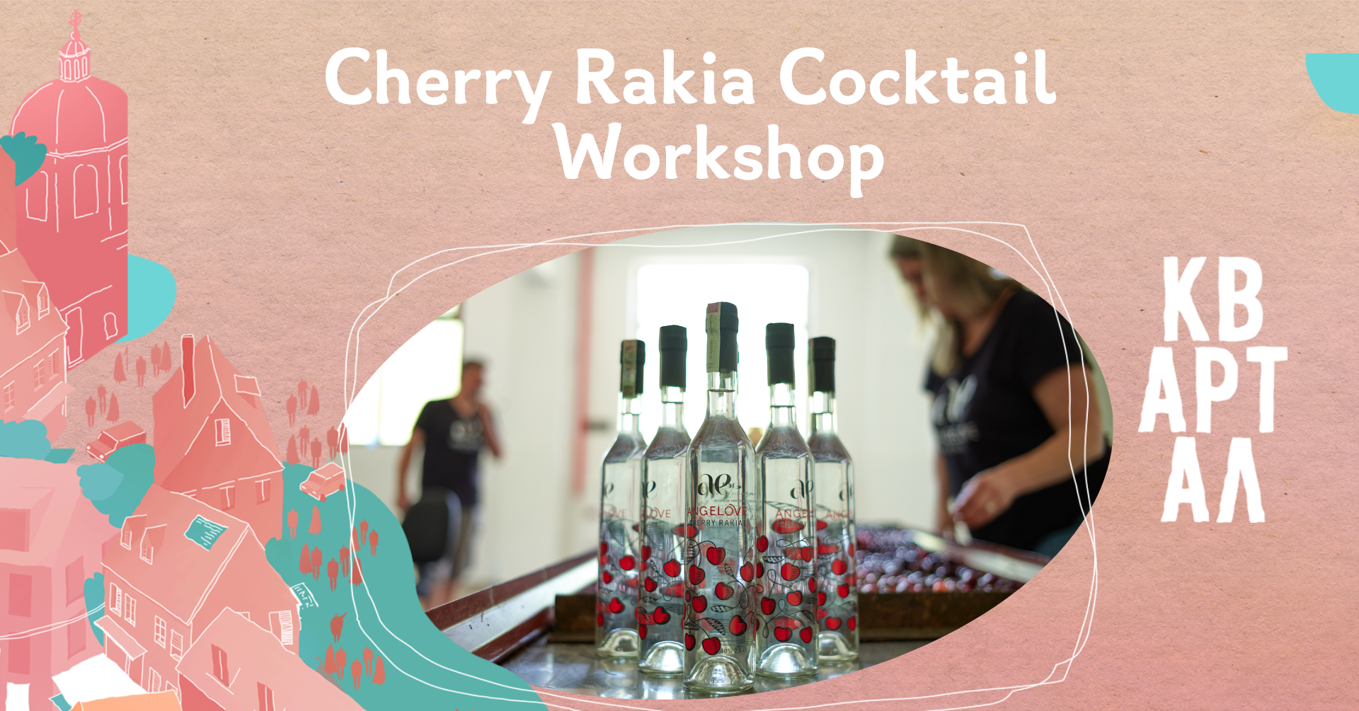 Cherry Rakia Cocktail Workshop (open-air)