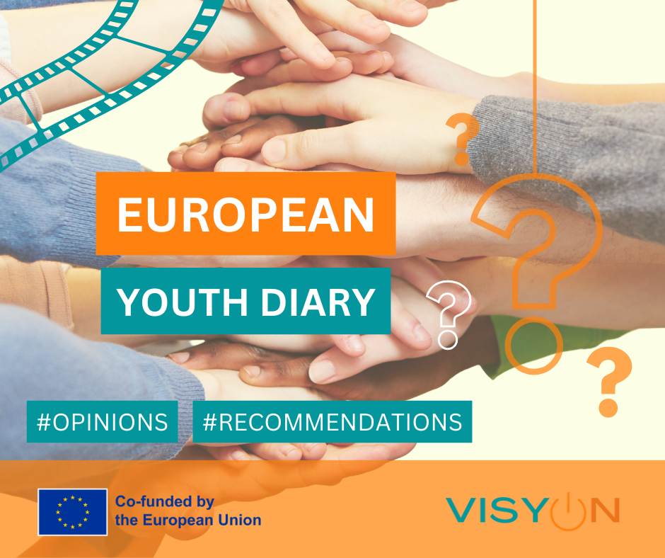 Дневникът по проект VISYON, представящ предизвикателствата и целите пред европейските младежи, вече е достъпен онлайн