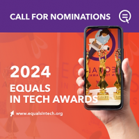 EQUALS Global Partnership обявява покана за номинации за ежегодните им награди в областта на технологиите - EQUAL in Tech